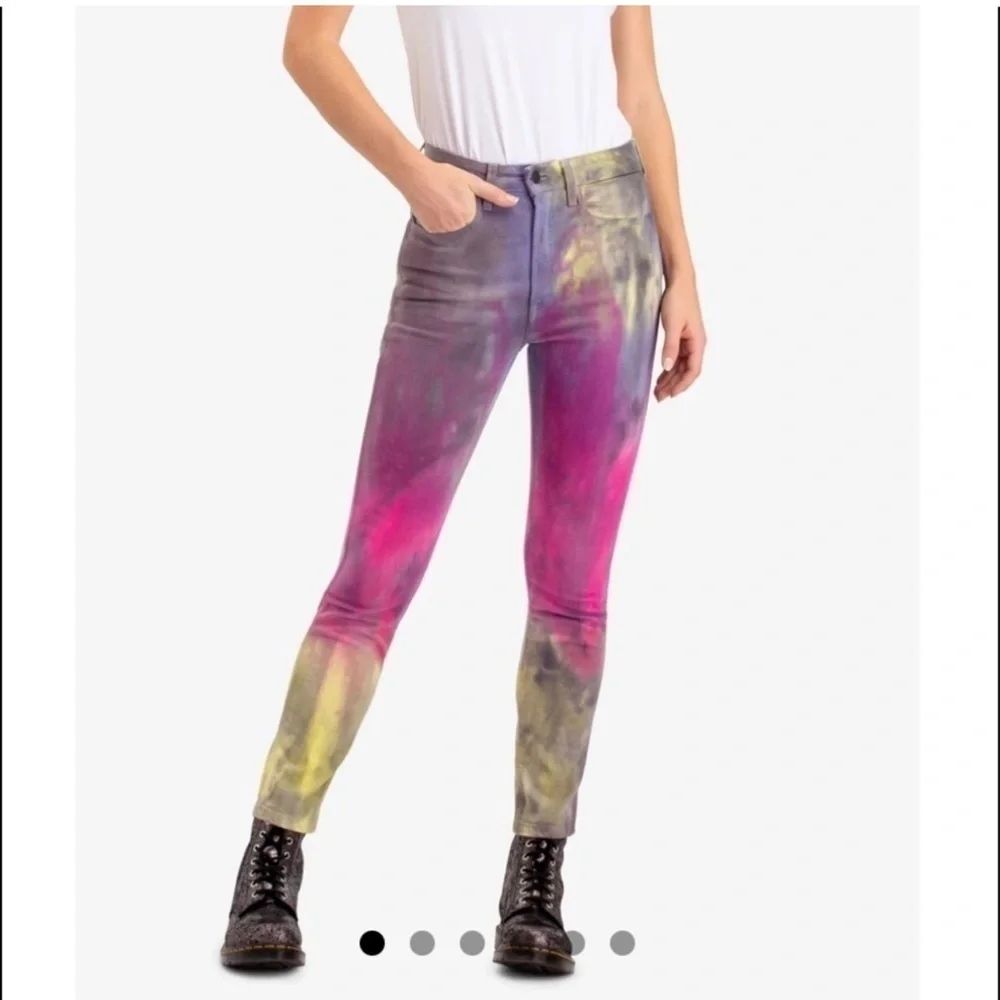 Jordache Cosmic Dye Vintage Crop Jean NWT Size 26